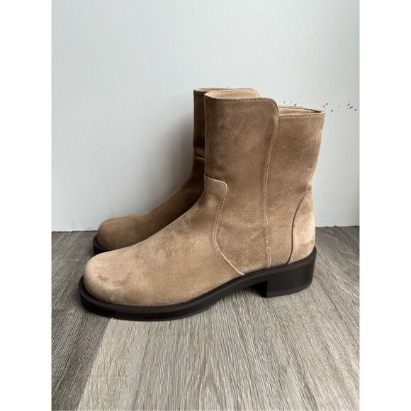 Stuart Weitzman 5050 BOLD ZIP BOOTIE SIZE 7 $595 - Picture 9 of 13